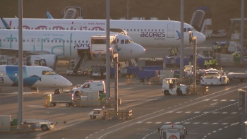 Imagem de Tráfego aéreo no aeroporto de Ponta Delgada retomado