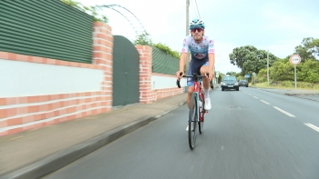 Imagem de Ciclista açoriano em destaque a nível nacional