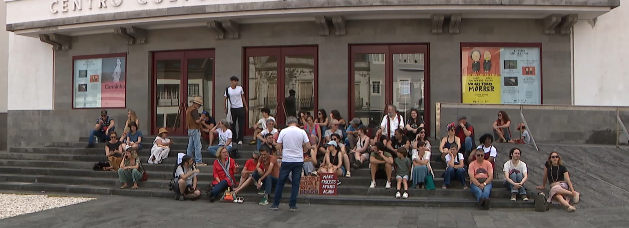 Imagem de Ponta Delgada manifesta-se contra a normalização da agressão e do discurso de ódio