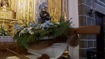 Imagem de Homenagem a São Pedro Gonçalves Telmo com procissão e várias atividades