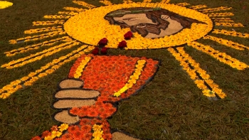 Imagem de Vila da Povoação enche-se de flores para celebrar o Corpo de Deus