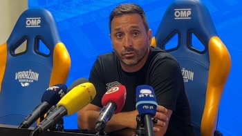 Imagem de Vasco Matos insatisfeito com resultado e comportamento da equipa em Varazdin