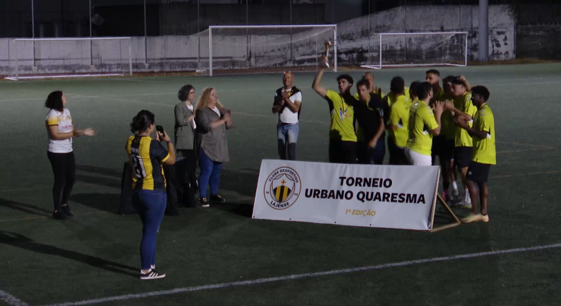 Imagem de 1ª edição do Torneio Urbano Quaresma organizado pelo Clube Desportivo Lajense