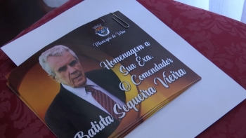 Imagem de Município das Velas homenageia Comendador Batista Sequeira Vieira