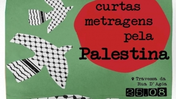 Imagem de Curtas-metragens pela Palestina, esta noite em Ponta Delgada