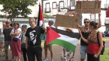 Imagem de Movimento Free Palestine associa-se ao protesto que aconteceu em 17 países