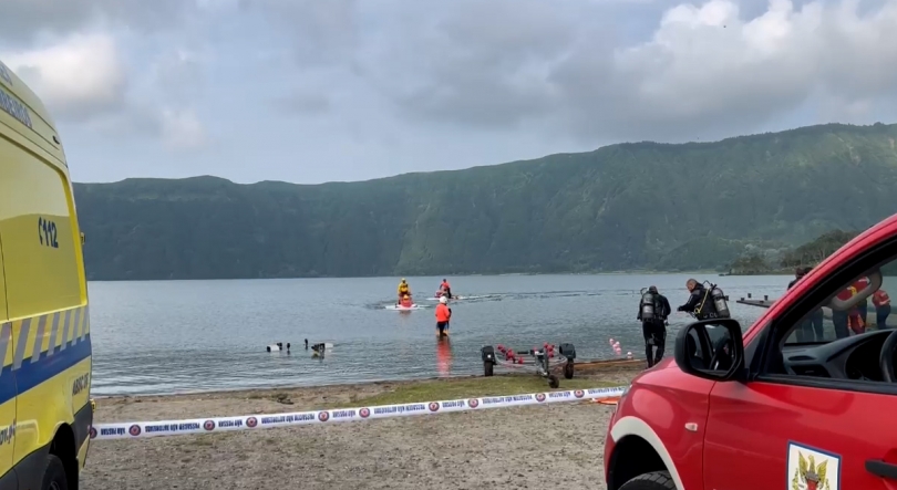 Imagem de Encontrado corpo de homem desaparecido na lagoa das Sete Cidades