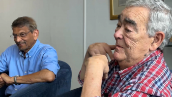 Imagem de Pedro Mata e João José Fernandes foram rostos da meteorologia durante mais de duas décadas