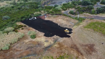 Imagem de Arrancaram as obras de construção da pista de drones que será instalada no Faial