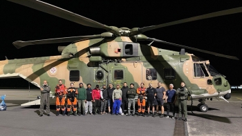 Imagem de Busca e Salvamento: 11 tripulantes salvos ao largo de São Miguel