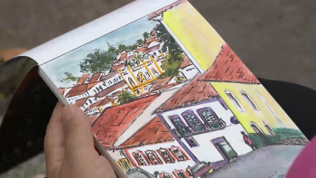 Imagem de Encontro de Urban Sketchers na Terceira recebeu participantes de vários países