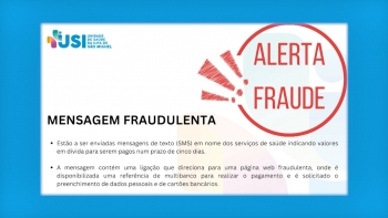 Imagem de USISM alerta para SMS falsas enviadas em nome dos Serviços de Saúde