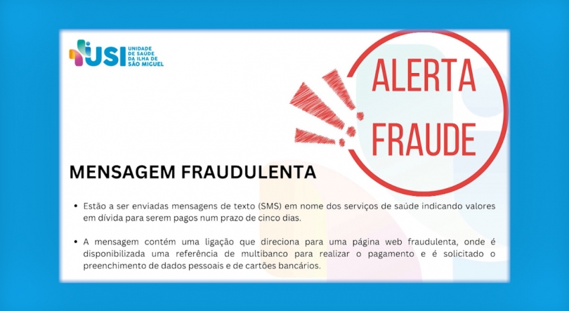Imagem de USISM alerta para SMS falsas enviadas em nome dos Serviços de Saúde