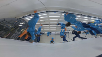 Imagem de 30 estudantes foram ‘Astronautas Por Um Dia’