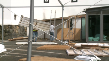 Imagem de Furacão Gabrielle: Graciosa com medidas preventivas na orla marítima e em estruturas