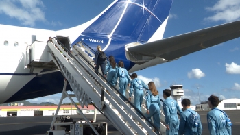 Imagem de 30 jovens vivem a experiência de ser ‘astronauta por um dia’
