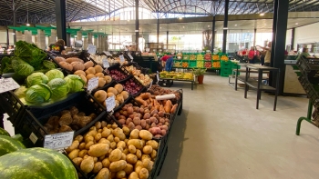 Imagem de Reaberta hoje a praça central do Mercado da Graça, em Ponta Delgada
