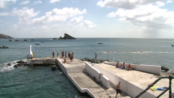 Imagem de Estado do mar condicionou prova de natação em águas abertas na Graciosa