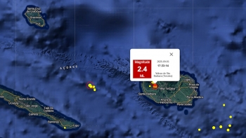 Imagem de Sismo de intensidade III sentido na Terceira