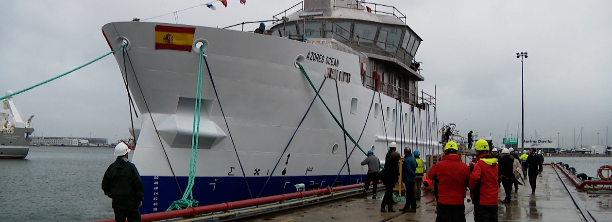 Imagem de Novo navio de investigação oceanográfica dos Açores será entregue em 2026