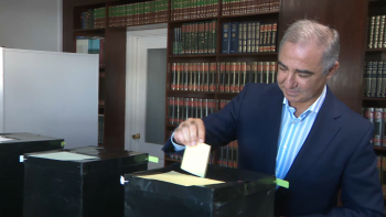 Imagem de Autárquicas 2025:  Bolieiro vota e sublinha a importância da Democracia