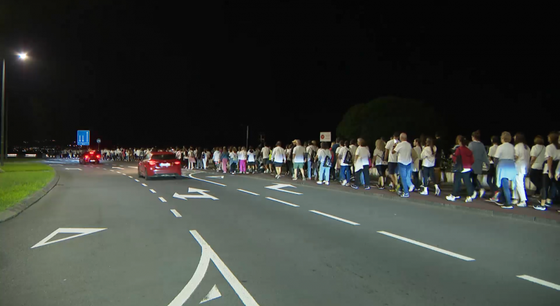 Imagem de Caminhada solidária junta mais de 1.000 pessoas pela Prevenção do Cancro da Mama