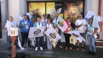 Imagem de Autárquicas 2025: Candidatura do Chega à Câmara das Velas em campanha de rua