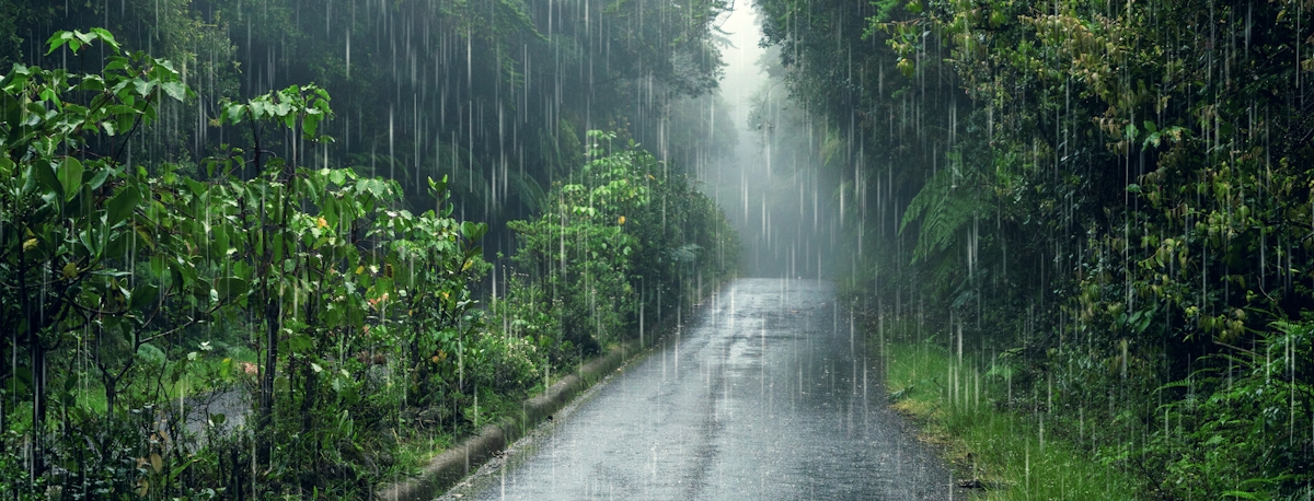 Imagem de Sete ilhas dos Açores sob aviso amarelo devido a chuva forte