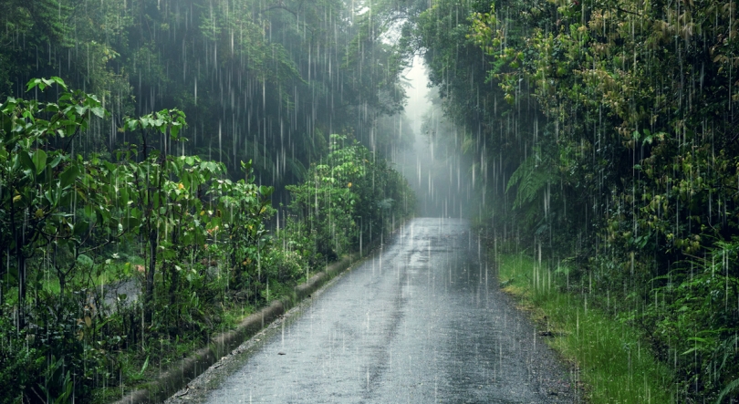 Imagem de Sete ilhas dos Açores sob aviso amarelo devido a chuva forte