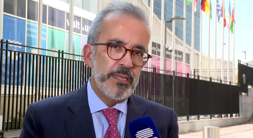 Imagem de Paulo Rangel vai ao Parlamento explicar passagem de aviões com destino a Israel pela Base das Lajes