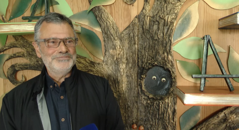 Imagem de Quebra o Silêncio na Biblioteca: EBS de São Roque do Pico convida jornalista Herberto Gomes