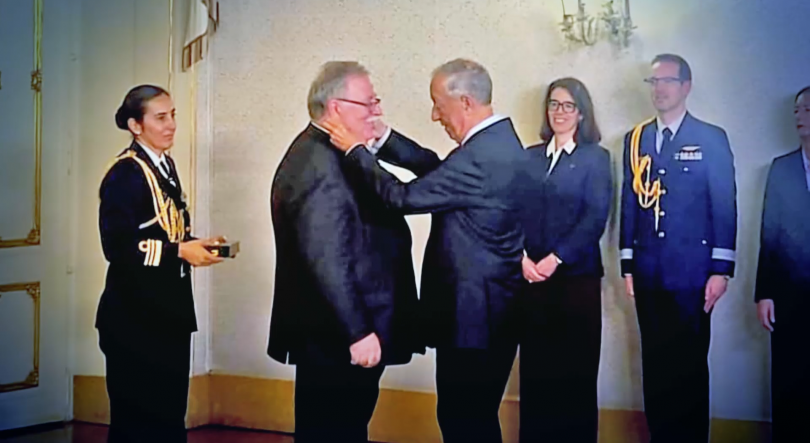 Imagem de Jorge Rita foi condecorado pelo Presidente da República