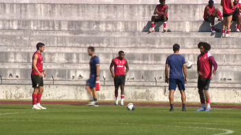 Imagem de Primeira Liga de Futebol: Vasco Matos pede concentração aos jogadores para jogo no terreno do Rio Ave