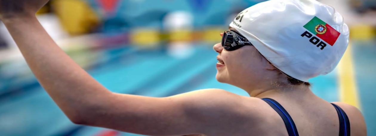 Imagem de Sofia Fonseca arrecadou cinco medalhas de ouro no Campeonato Nacional de Natação Adaptada