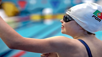 Imagem de Sofia Fonseca brilhou no Campeonato da Europa de Natação de Síndrome de Down