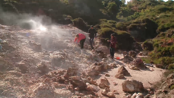 Imagem de Vulcão de Santa Bárbara: CIVISA monitoriza emissão de gases na Terceira durante crise sísmica