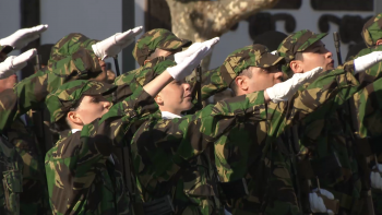 Imagem de General Eduardo Mendes Ferrão na celebração dos 189 anos da Zona Militar dos Açores