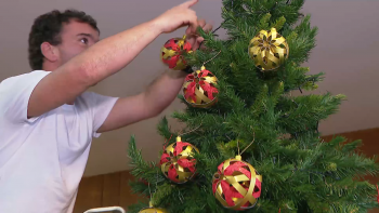 Imagem de ALRAA: Utentes dos Centros de Atividades e Inclusão da APADIF e da Santa Casa voltam a ornamentar Árvore de Natal e Presépio