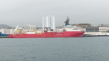 Imagem de Cabo submarino Nuvem da Google está já a ser instalado