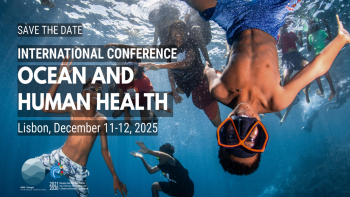 Imagem de Ricardo Serrão Santos do Instituto OKEANOS participa na Conferência Ocean and Human Health