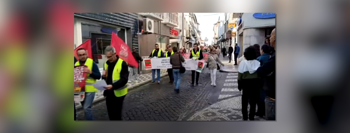 Imagem de Greve Geral: Açores pararam com voos interilhas cancelados e manifestações