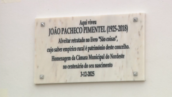 Imagem de João Pacheco Pimentel homenageado no centenário do seu nascimento