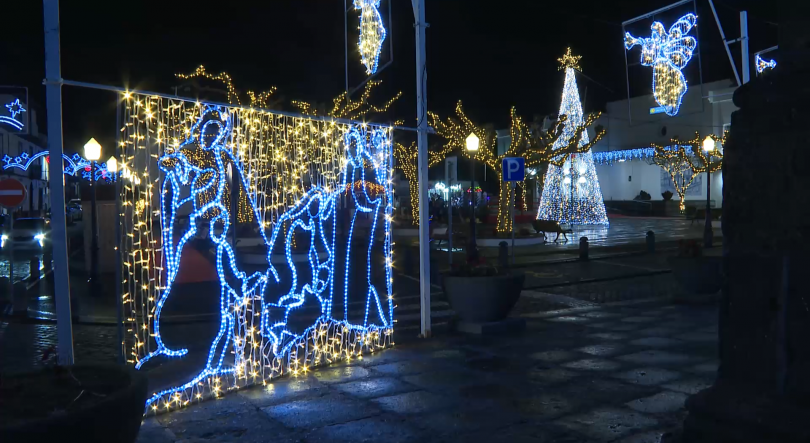 Imagem de Iluminação de Natal na cidade da Lagoa em São Miguel