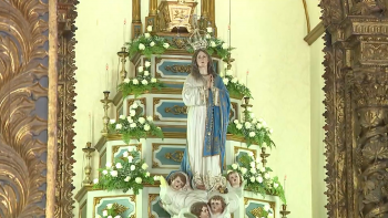 Imagem de Dia da Imaculada Conceição: Bispo de Angra presidiu à missa no Santuário Diocesano de Nossa Senhora da Conceição