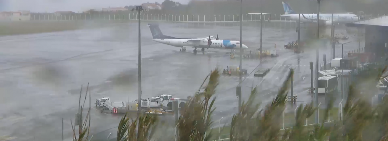 Imagem de Mau tempo: Depressão Therese provoca cancelamento de voos nos Açores