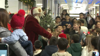 Imagem de Pai Natal já chegou a Santa Maria