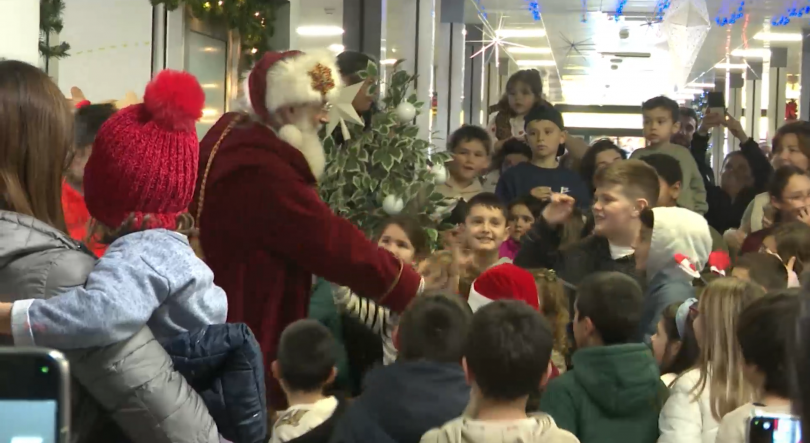 Imagem de Pai Natal já chegou a Santa Maria