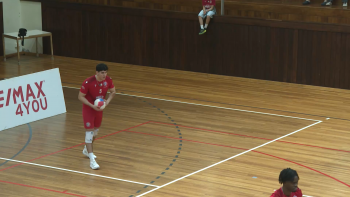 Imagem de Clube K alcança primeira vitória da época na I Divisão Masculina de Voleibol