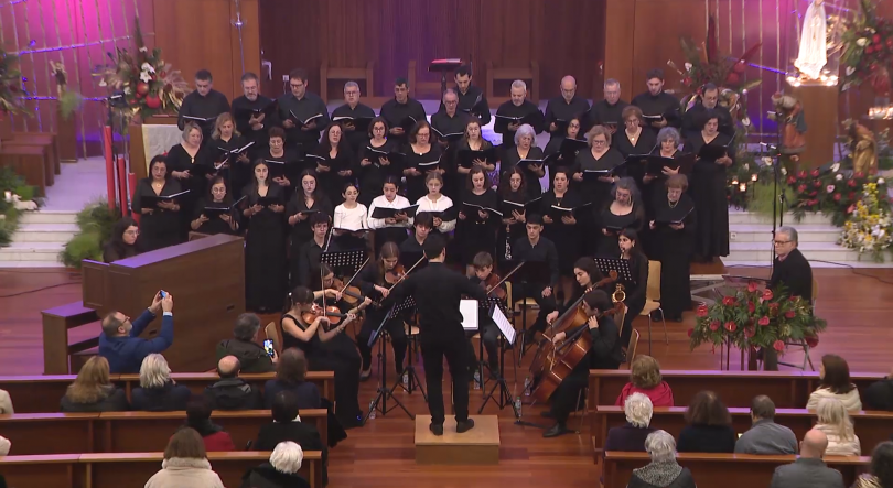 Imagem de Coro de São Mateus da Graciosa e Coral de Nossa Senhora de Fátima em intercâmbio musical