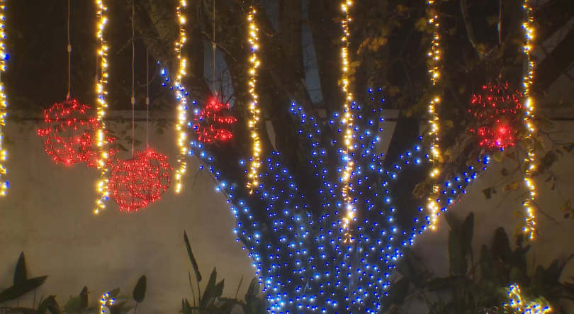 Imagem de Iluminação de Natal na Povoação